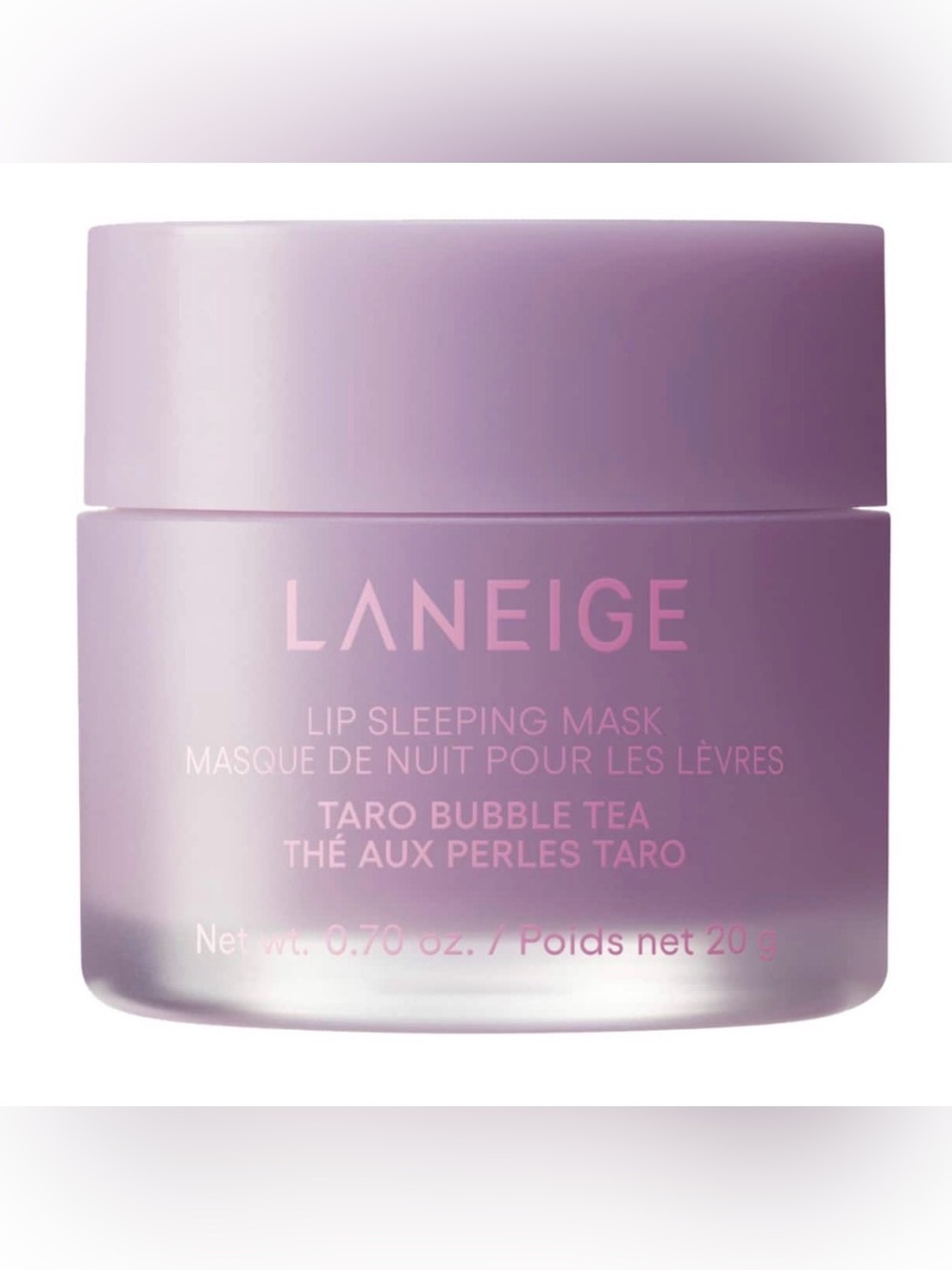 LANEIGE Lip Sleeping Mask - Taro Bubble Tea NIB